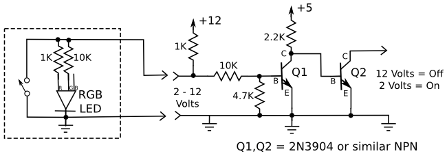 transistor inverter schematic